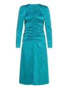 Crinkled Satin Ganni Blue