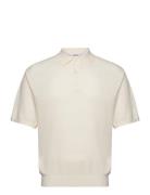 Mesh Polo Filippa K Cream