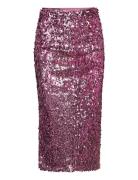 Sequins Pencil Skirt ROTATE Birger Christensen Pink