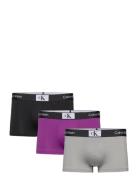 Low Rise Trunk 3Pk Calvin Klein Purple