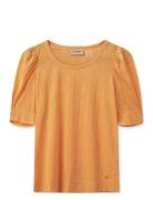 Mmchrissie Burn-Out Tee MOS MOSH Orange