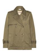 Mmsilma Short Trenchcoat MOS MOSH Khaki