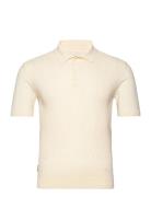 Waffle Polo Ss Baracuta Cream