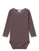 Nmfwang Wool Needle Ls Body Solid Noos Name It Brown