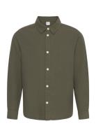 Shirt Linen Blend Lindex Green