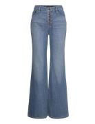 High-Rise Flare Jean Lauren Ralph Lauren Blue