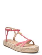 Payton Nappa Leather Espadrille Lauren Ralph Lauren Pink