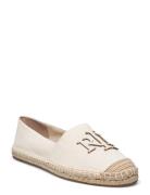 Cameryn Iii Canvas & Leather Espadrille Lauren Ralph Lauren Beige