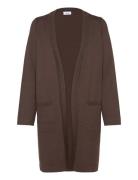 Kilasz Ls Open Cardigan Saint Tropez Brown