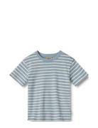 T-Shirt S/S Fabian Wheat Blue