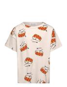 Play The Drum All Over T-Shirt Bobo Choses Beige