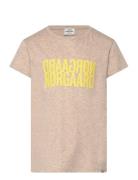 Single Organic Tuvina Tee Mads Nørgaard Beige