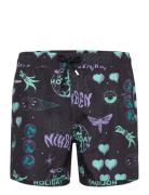 Nb Moontribe Swimtrunks Black Nikben Black