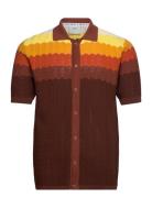 Gum Drop Knitted Shirt Percival Brown