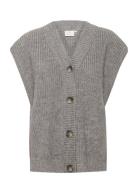 Kanellia Knit Cardigan Kaffe Grey