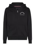 Roundall Hooded Zip Through Tommy Hilfiger Black