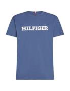 Twill Embroidery Monotype Tee Tommy Hilfiger Blue