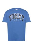 Tjm Reg Arch Varsity Tee Ext Tommy Jeans Blue