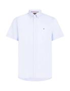 Flex Poplin Rf Shirt S/S Tommy Hilfiger Blue