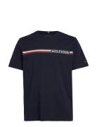 Chest Stripe Tee Tommy Hilfiger Blue