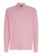 Solid Heritage Oxford Rf Shirt Tommy Hilfiger Pink