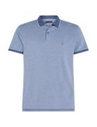 Two T Interlock Reg Polo Tommy Hilfiger Blue