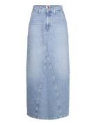 Claire Hgh Maxi Skirt Ch7011 Tommy Jeans Blue