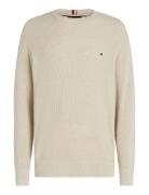 Refined Structure Crew Nk Tommy Hilfiger Beige