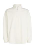 Colorblock Half Zip Calvin Klein Jeans White