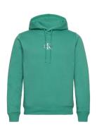 Monologo Hoodie Calvin Klein Jeans Green