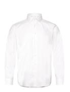 Round Structure Fitted Shirt Calvin Klein White