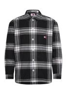 Tjm Bold Check Overshirt Ext Tommy Jeans Black