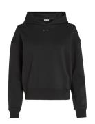 Nano Logo Relaxed Hoodie Calvin Klein Black