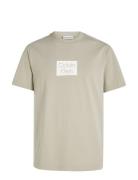 Cut Out Shadow Logo T-Shirt Calvin Klein Grey