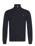 Cotton Half Zip GANT Navy