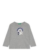 T-Shirt L/S United Colors Of Benetton Grey