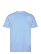 Slim-Fit Cotton T-Shirt Mango Blue