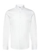 Super Slim-Fit Poplin Suit Shirt Mango White