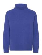 Sweater With High Neck - Comfy Knit Coster Copenhagen Blue