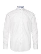 Poplin W. Paisley Contrast Bosweel Shirts Est. 1937 White