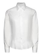 Fitted Cotton Shirt Mango White