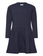 Tnlaria L_S Sweat Dress The New Navy