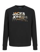 Jjluke Sweat Crew Neck Jnr Jack & J S Black