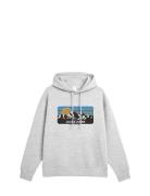 Jjpeak Sweat Hood Ln Jack & J S Grey