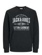 Jjjeans Sweat O-Neck Jack & J S Black