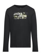 Jcooutdoor Logo Tee Aw24 Ls Crew N Mni Jack & J S Black