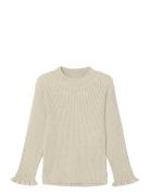 Nmfvianna Ls Slim Knit Name It Beige