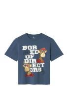 Nkmaros Boredofd Ss Nreg Top Box Sky Name It Navy