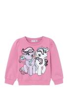 Nmfsine Mlp Sweat Bru Cplg Name It Pink