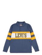 Levi's® Relaxed Long Sleeve Polo Tee Levi's Blue